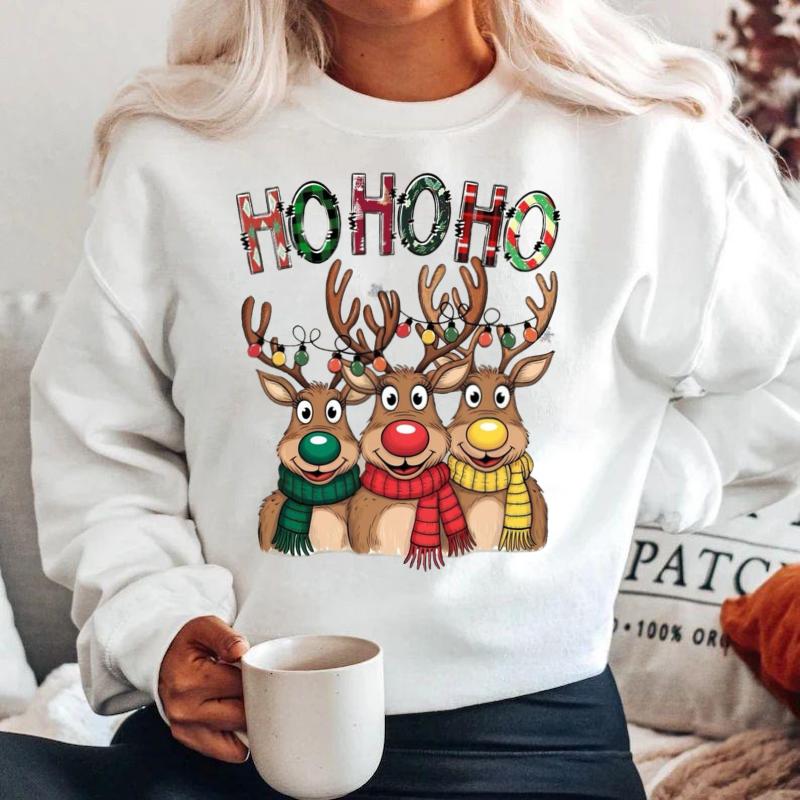 Bluza alba din bumbac 100% HOHOHO