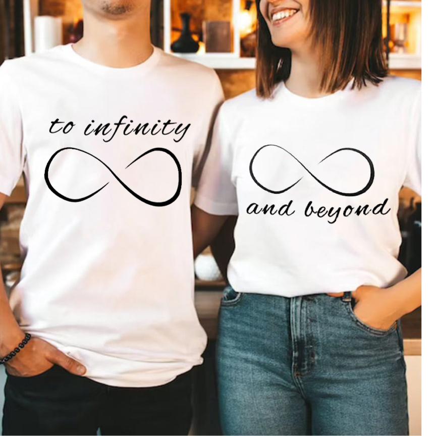 Tricouri Cuplu Infinity