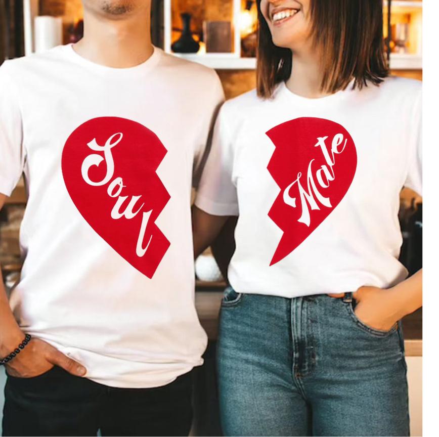 Tricouri Cuplu Soul Mate