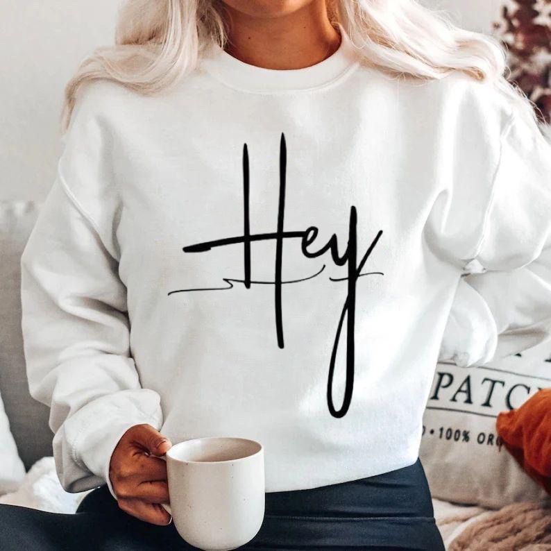 Bluza din bumbac 100% Hey