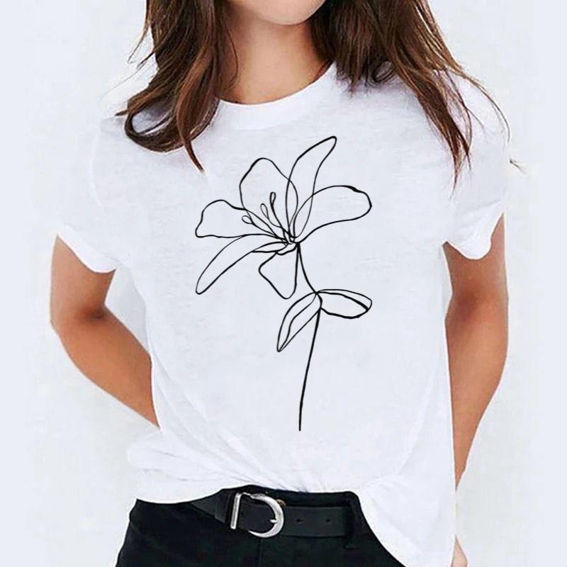 Tricou Simple Flower 2