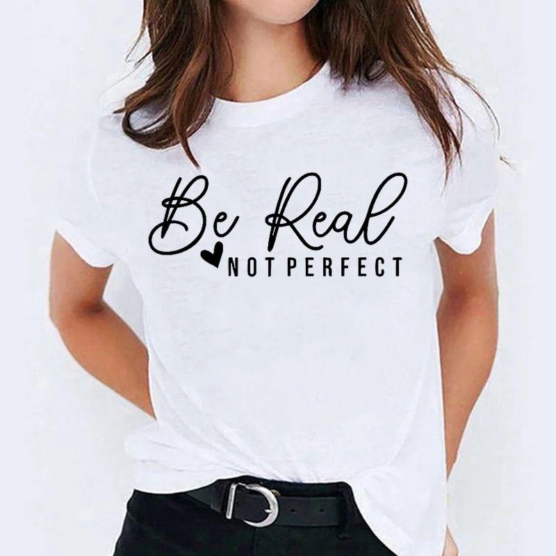 Tricou dama din bumbac 100% Be Real
