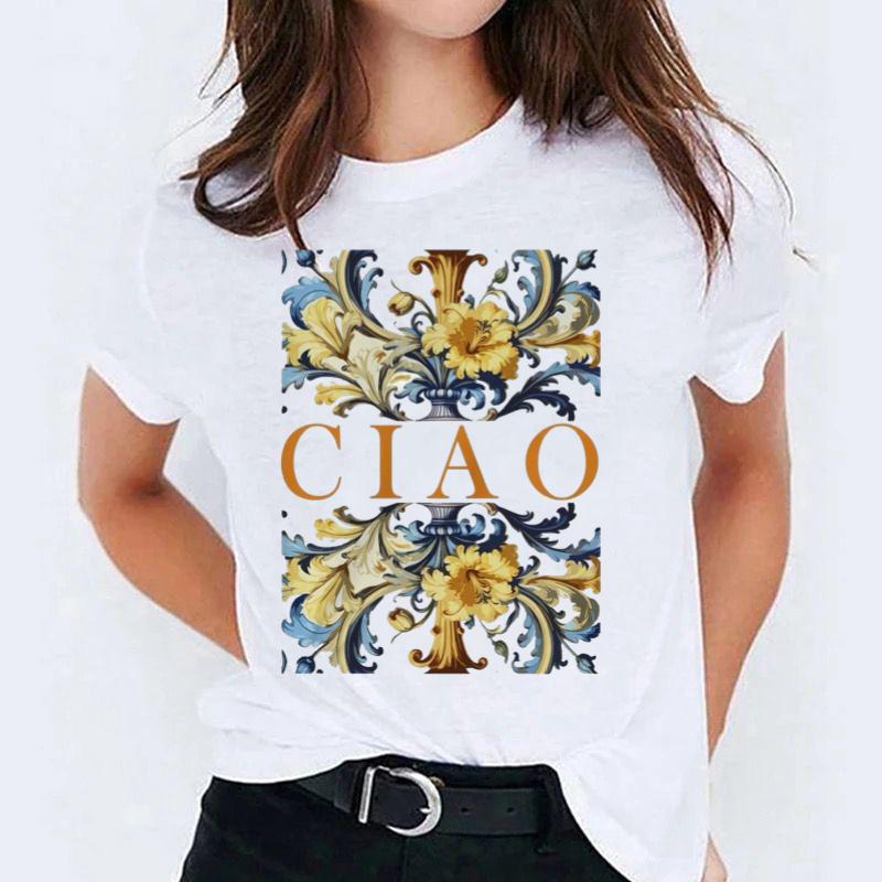 Tricou dama din bumbac 100% Ciao