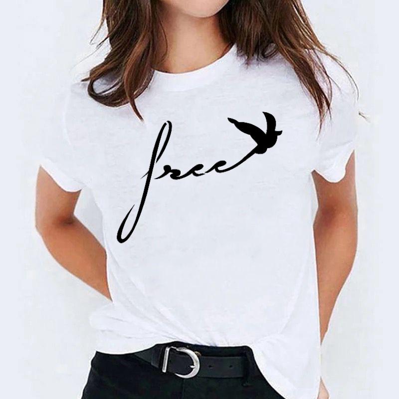 Tricou dama din bumbac 100% Free