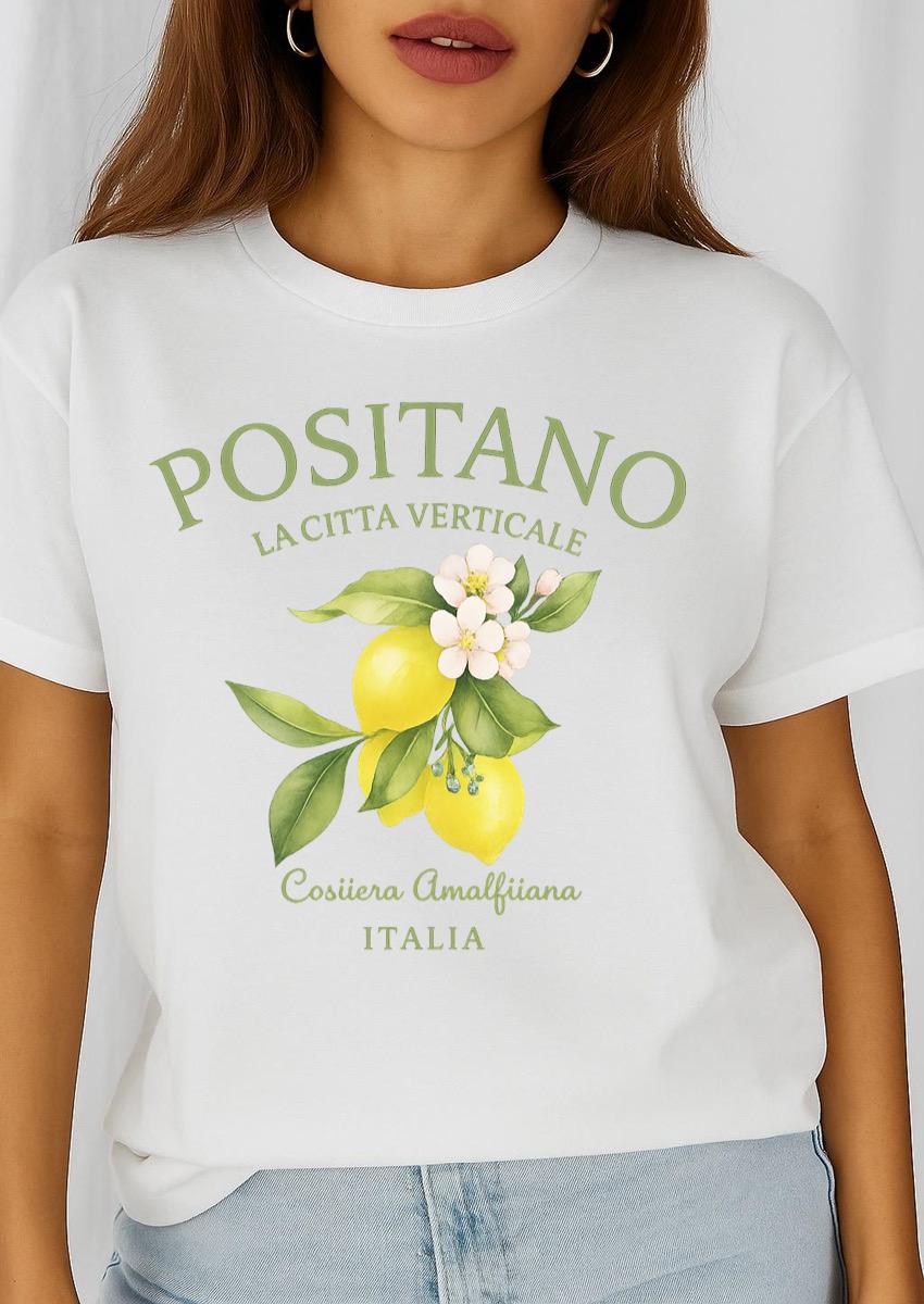 Tricou dama din bumbac 100% Positano