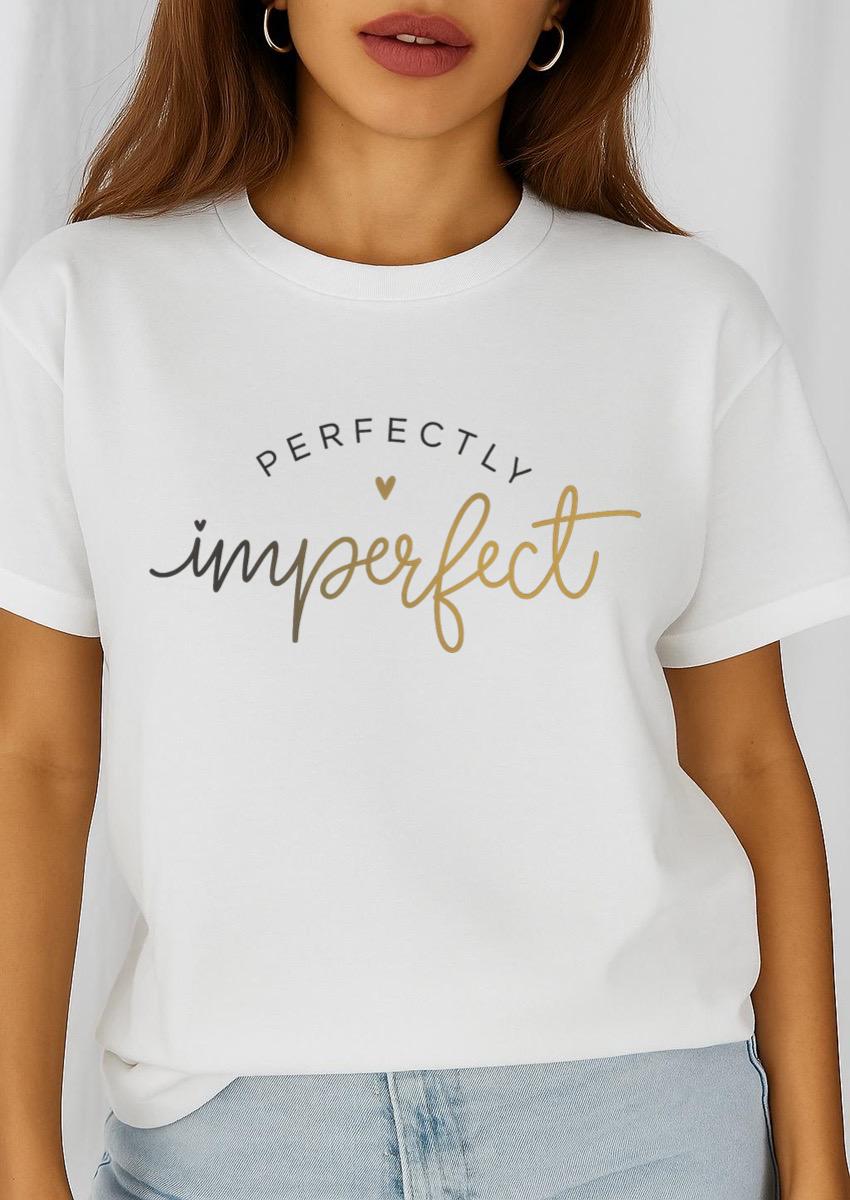Tricou dama din bumbac 100% Imperfect