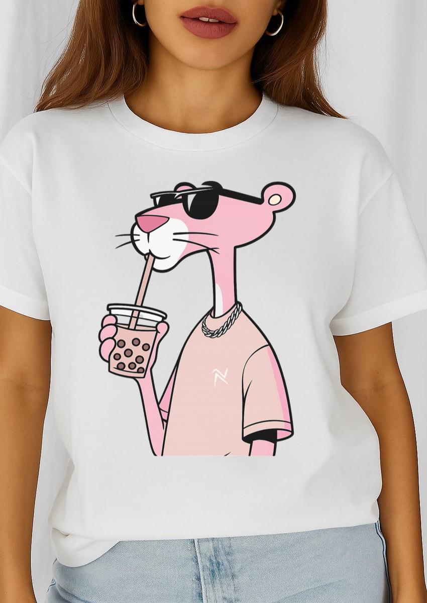 Tricou dama din bumbac 100% Pinky