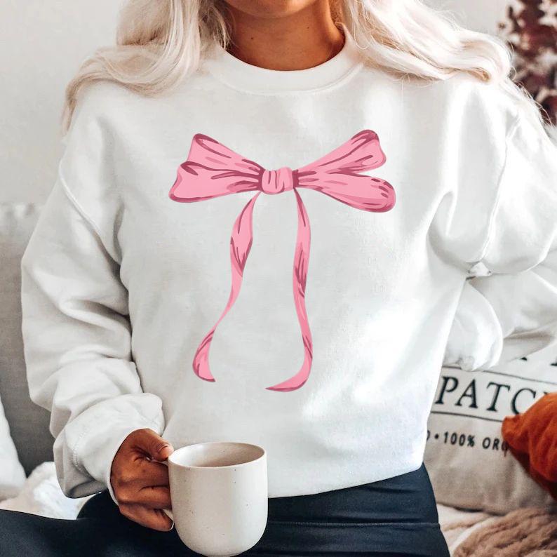 Bluza din bumbac 100% Fundita roz