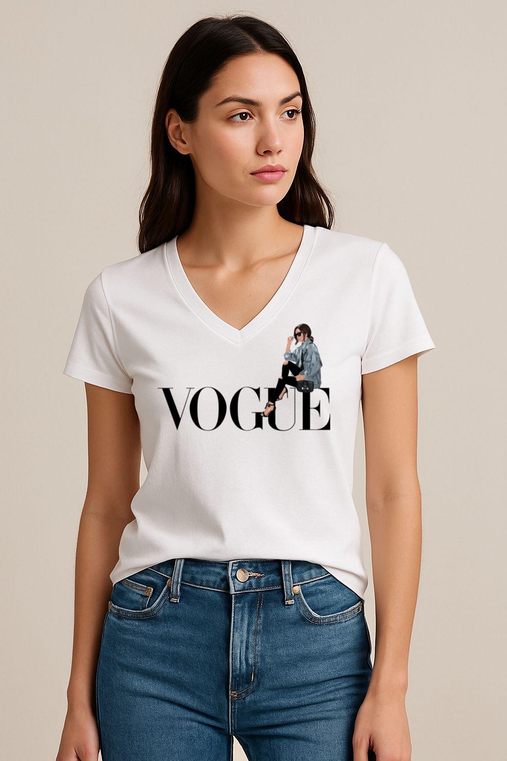 Tricou dama anchior din bumbac 100% Black style
