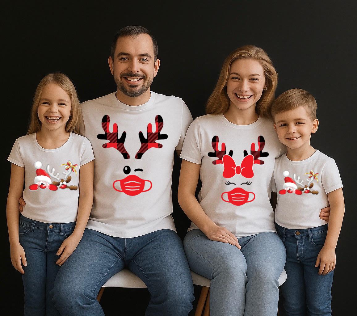 Tricouri Familie Mos craciun , cuplu
