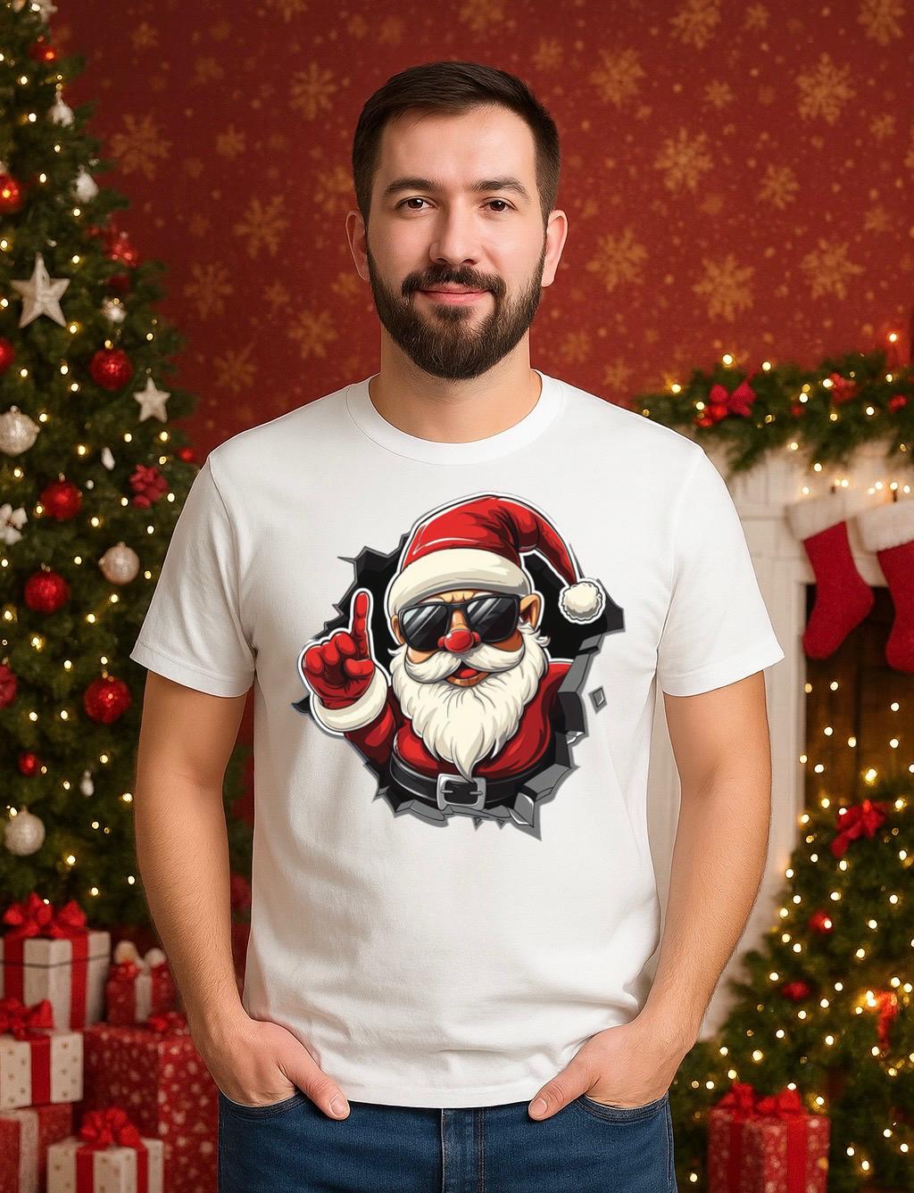 Tricou din bumbac 100% Merry christmas