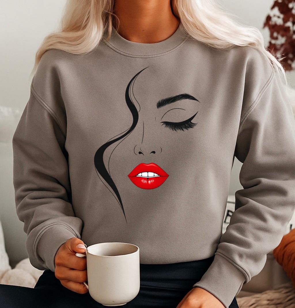 Bluza gri din bumbac 100% Face