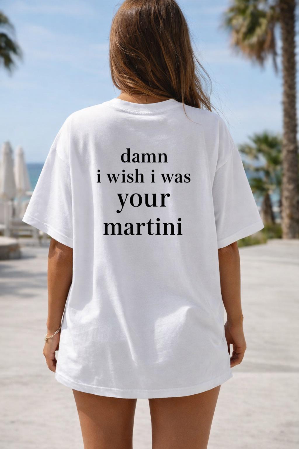 Tricou Oversize 100% bumbac MARTINI