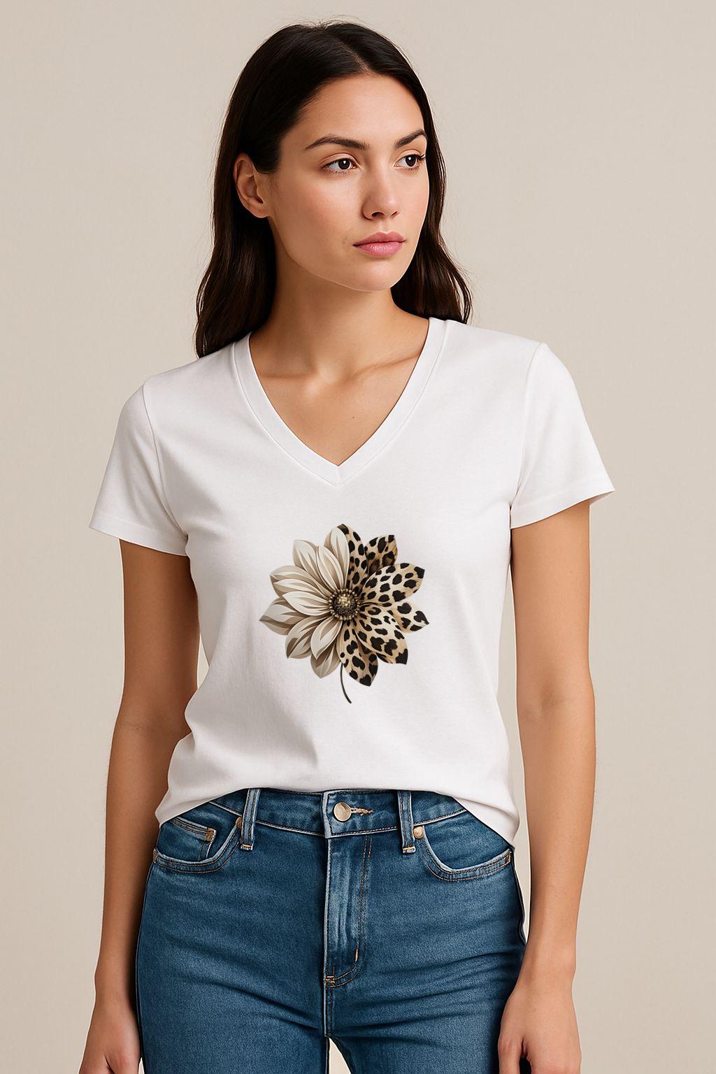 Tricou Anchior Dama Flower – Bumbac 100%