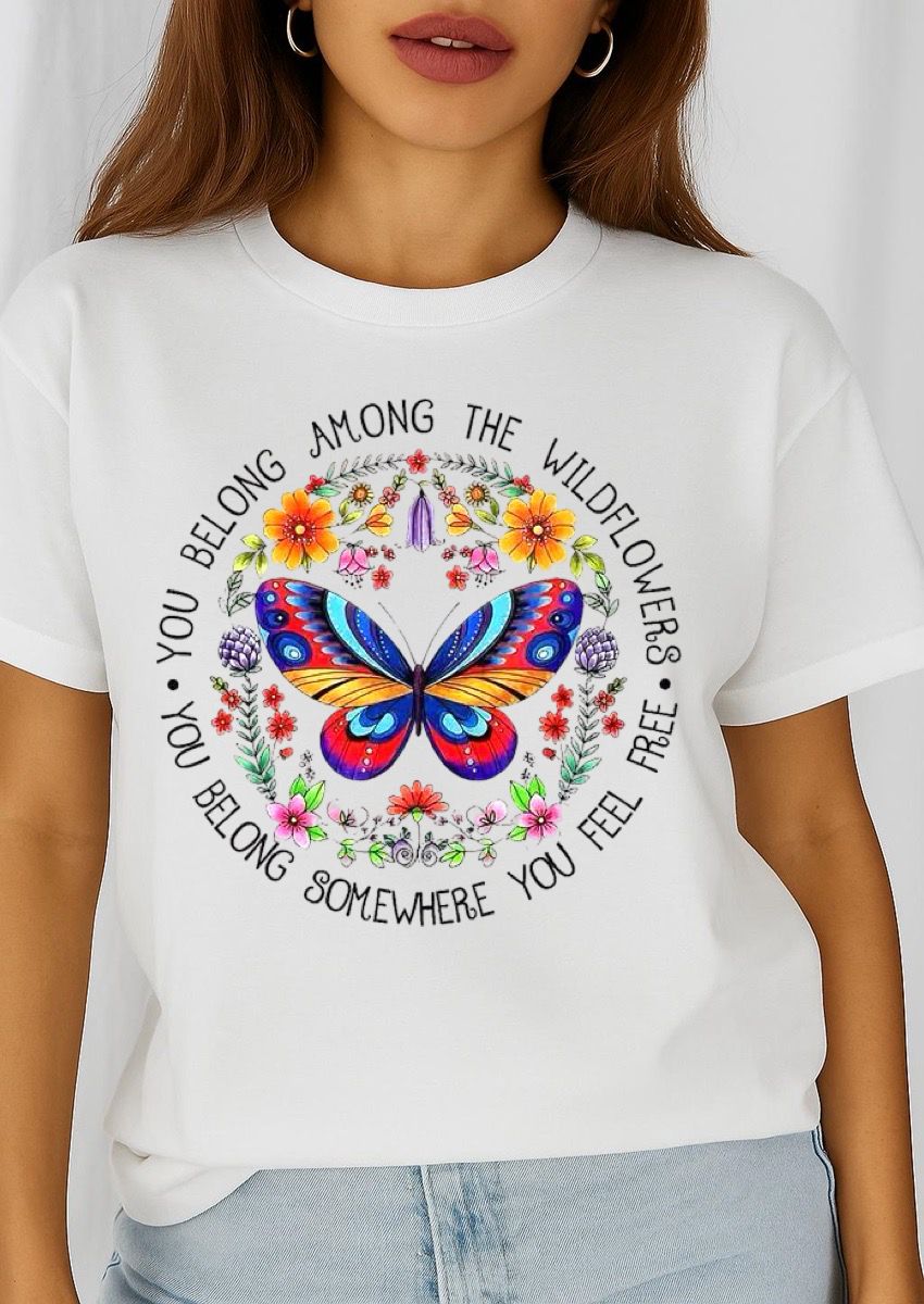 Tricou dama din bumbac 100% You Belong