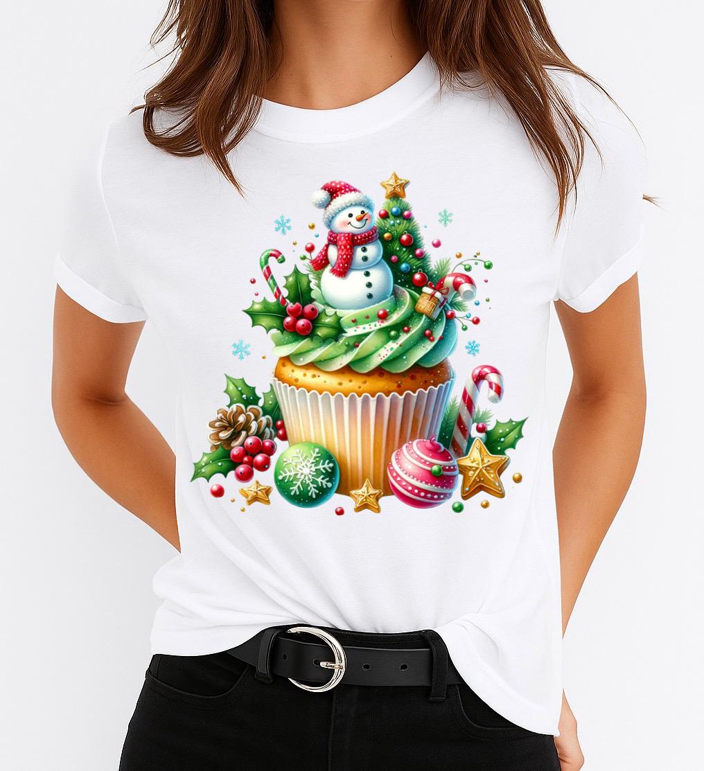 Tricou din bumbac 100% Cookie Christmas