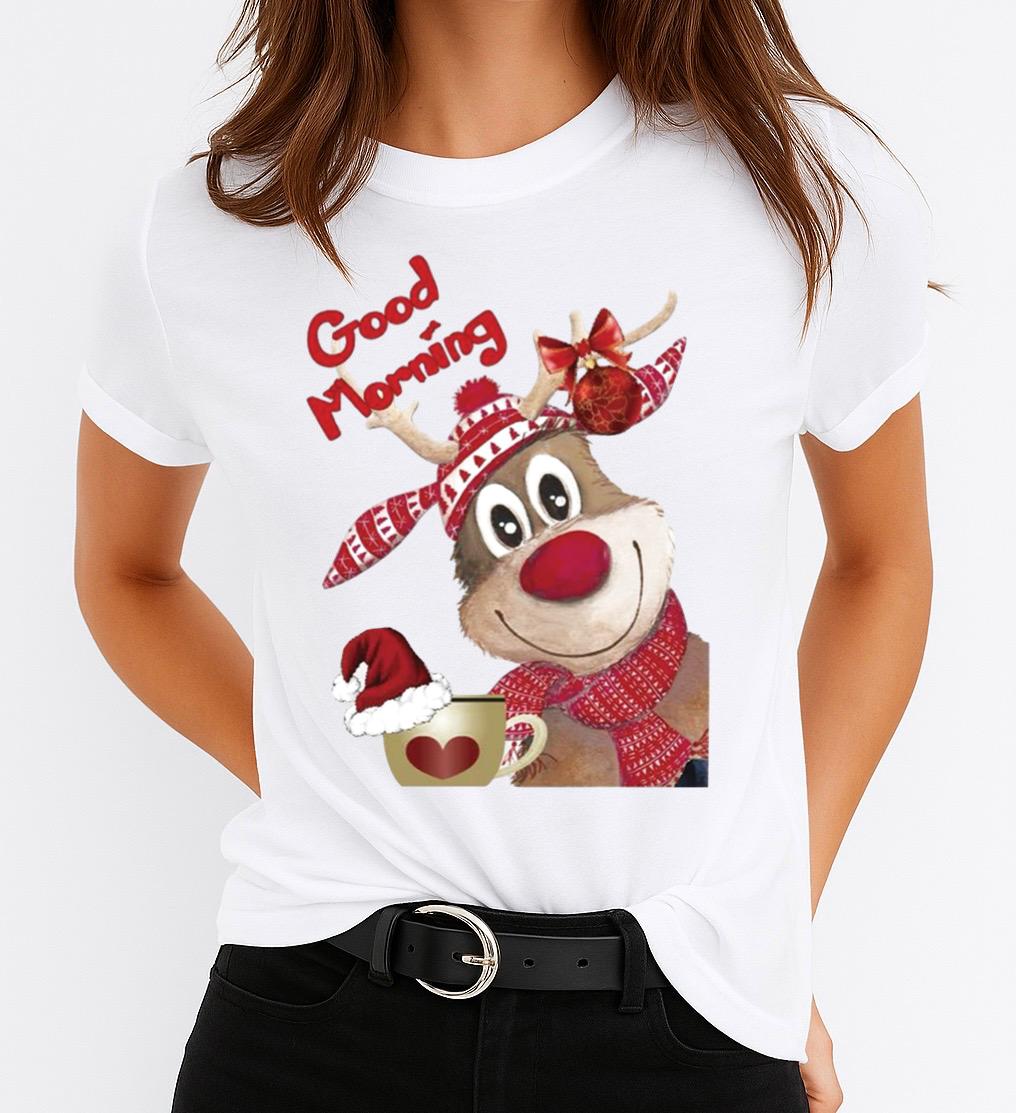 Tricou din bumbac 100% Good Morning
