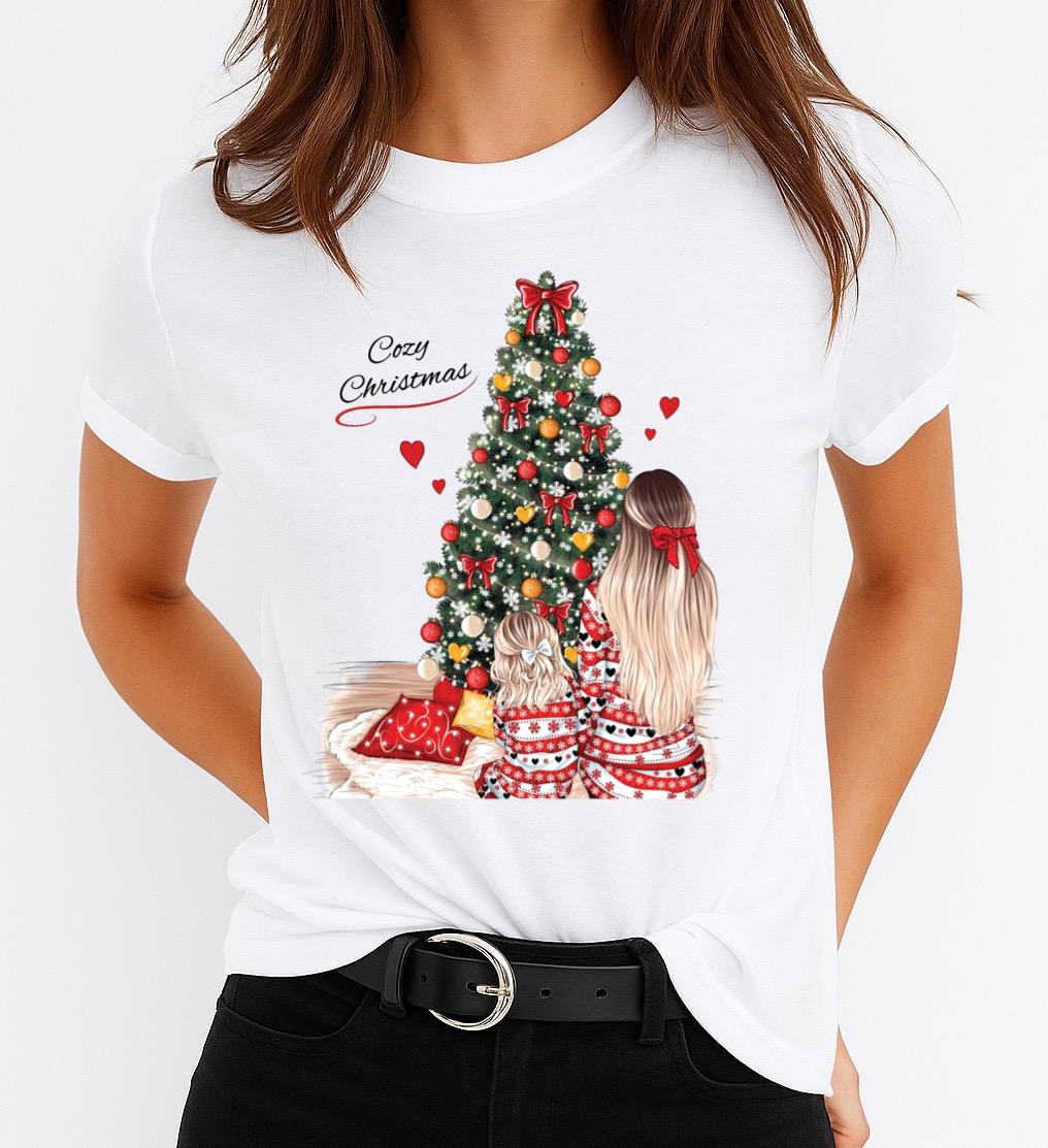 Tricou din bumbac 100% Christmas With Love