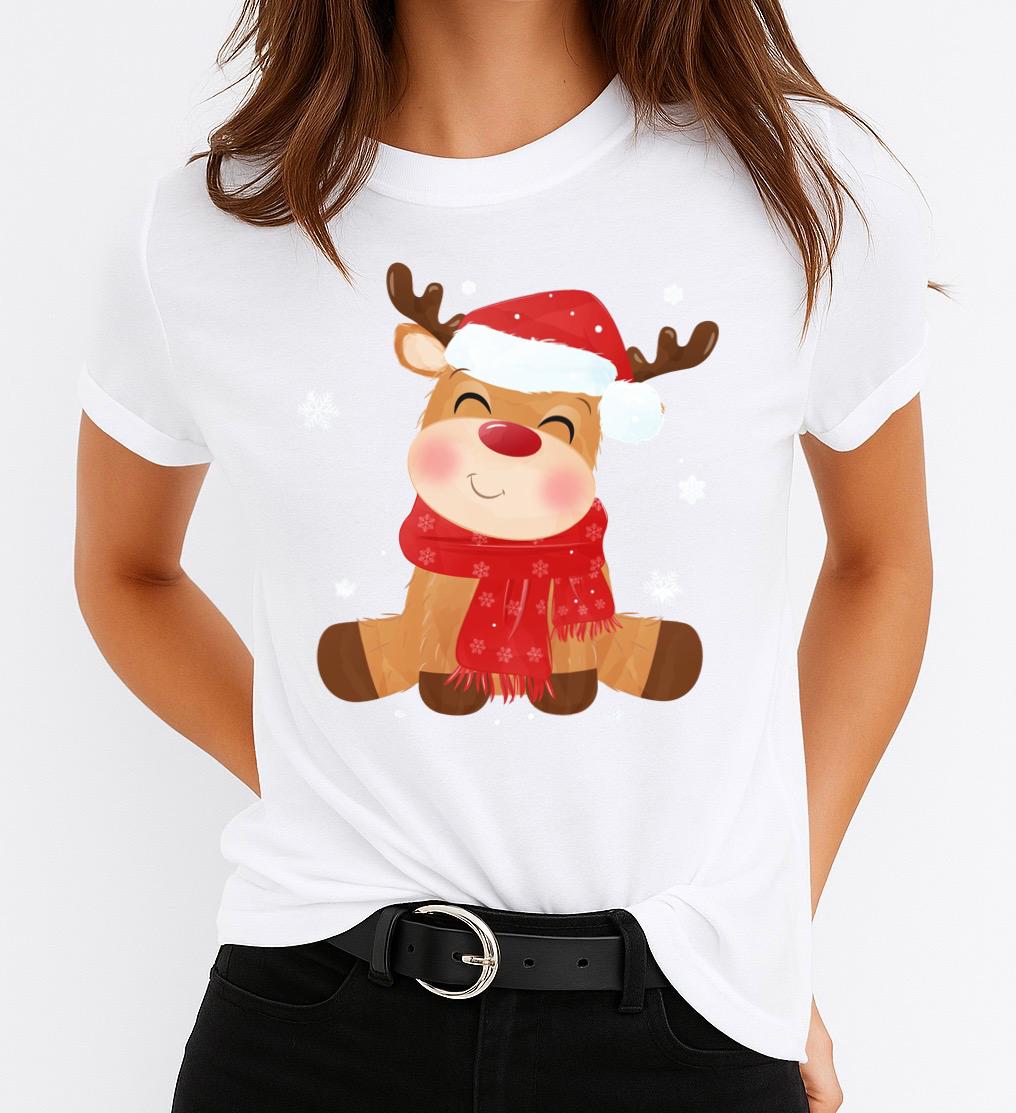 Tricou din bumbac 100% Cute Ren 3