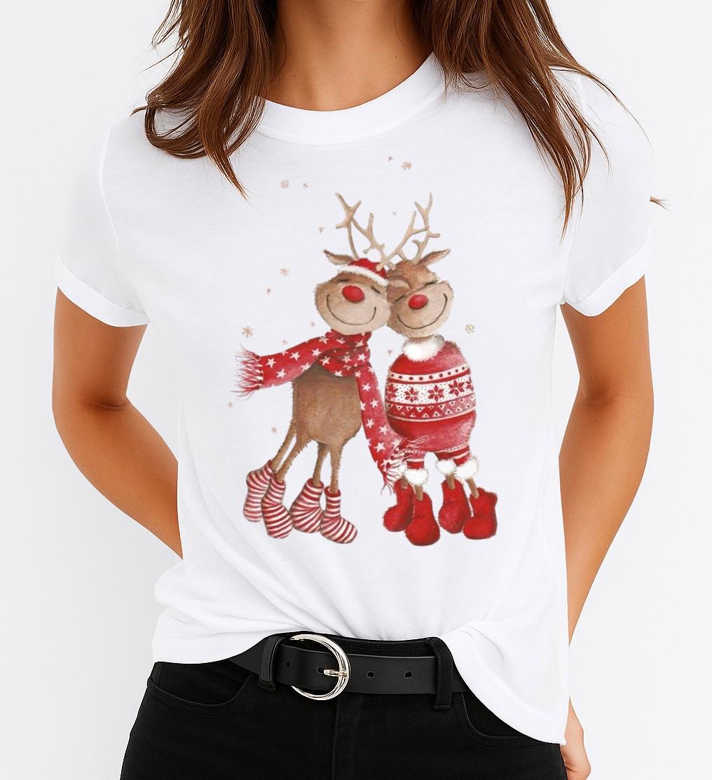 Tricou din bumbac 100% Christmas Team
