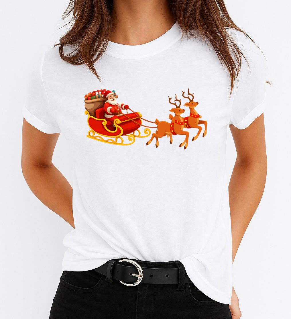 Tricou din bumbac 100% Craciun