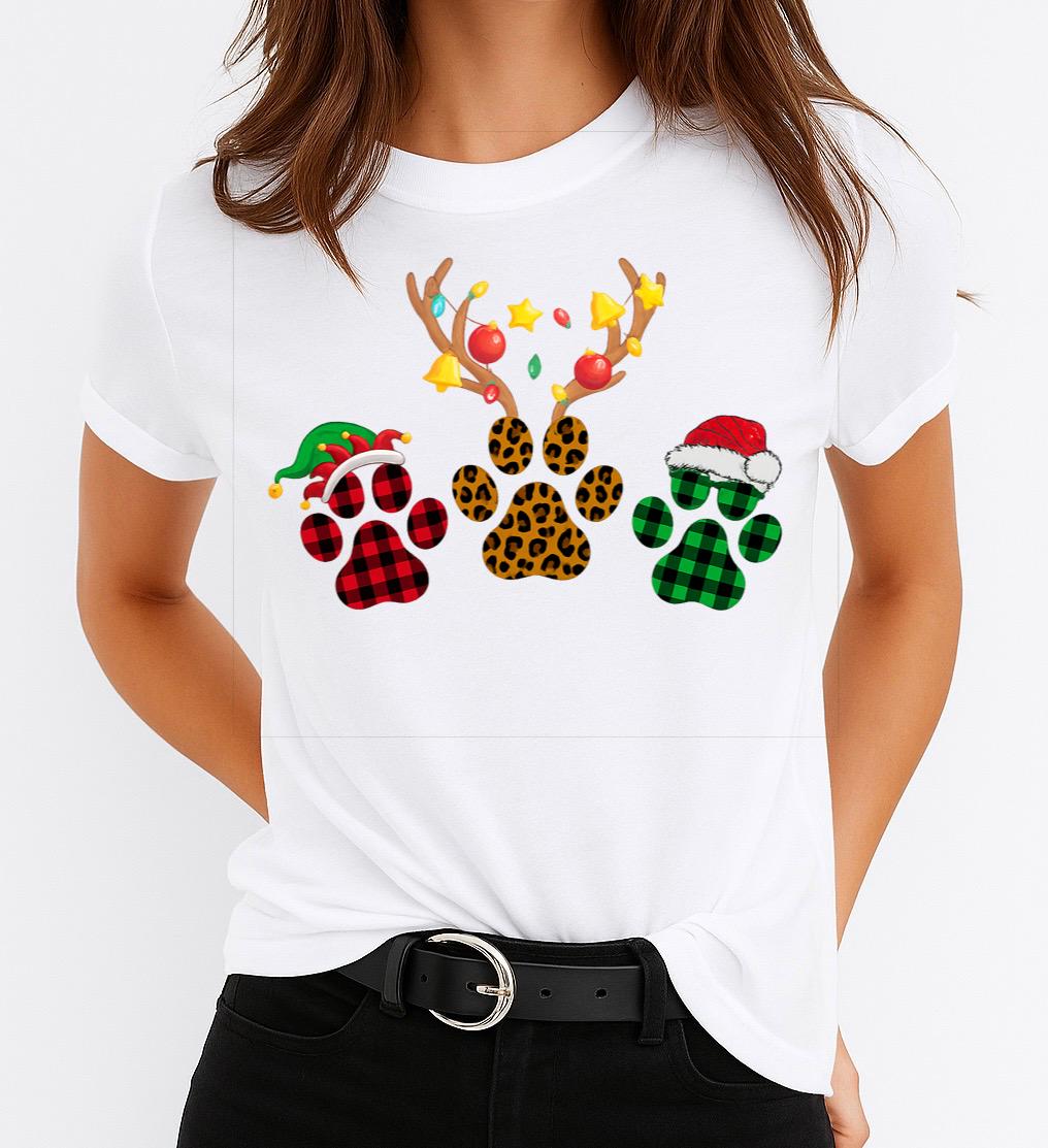 Tricou din bumbac 100% Ren 10 - MonCherie