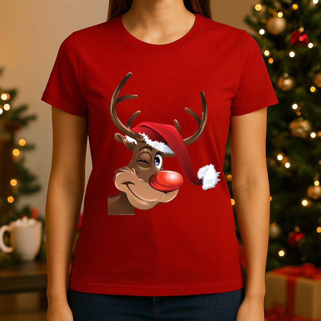 Tricou din bumbac 100% Red Ren 10