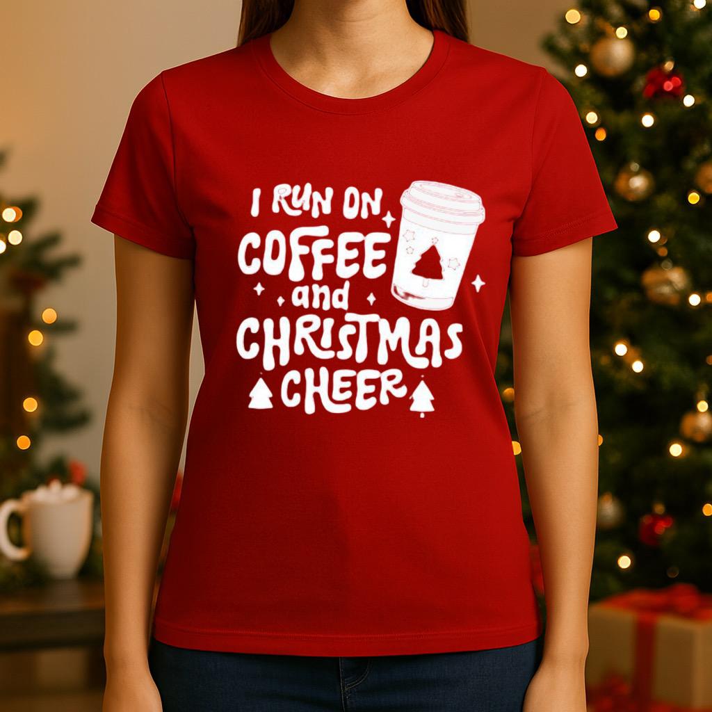Tricou Rosu Coffee – Bumbac 100%