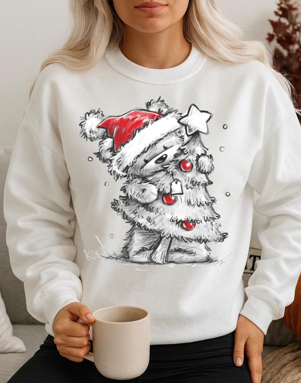 Bluza alba din bumbac 100% Cute