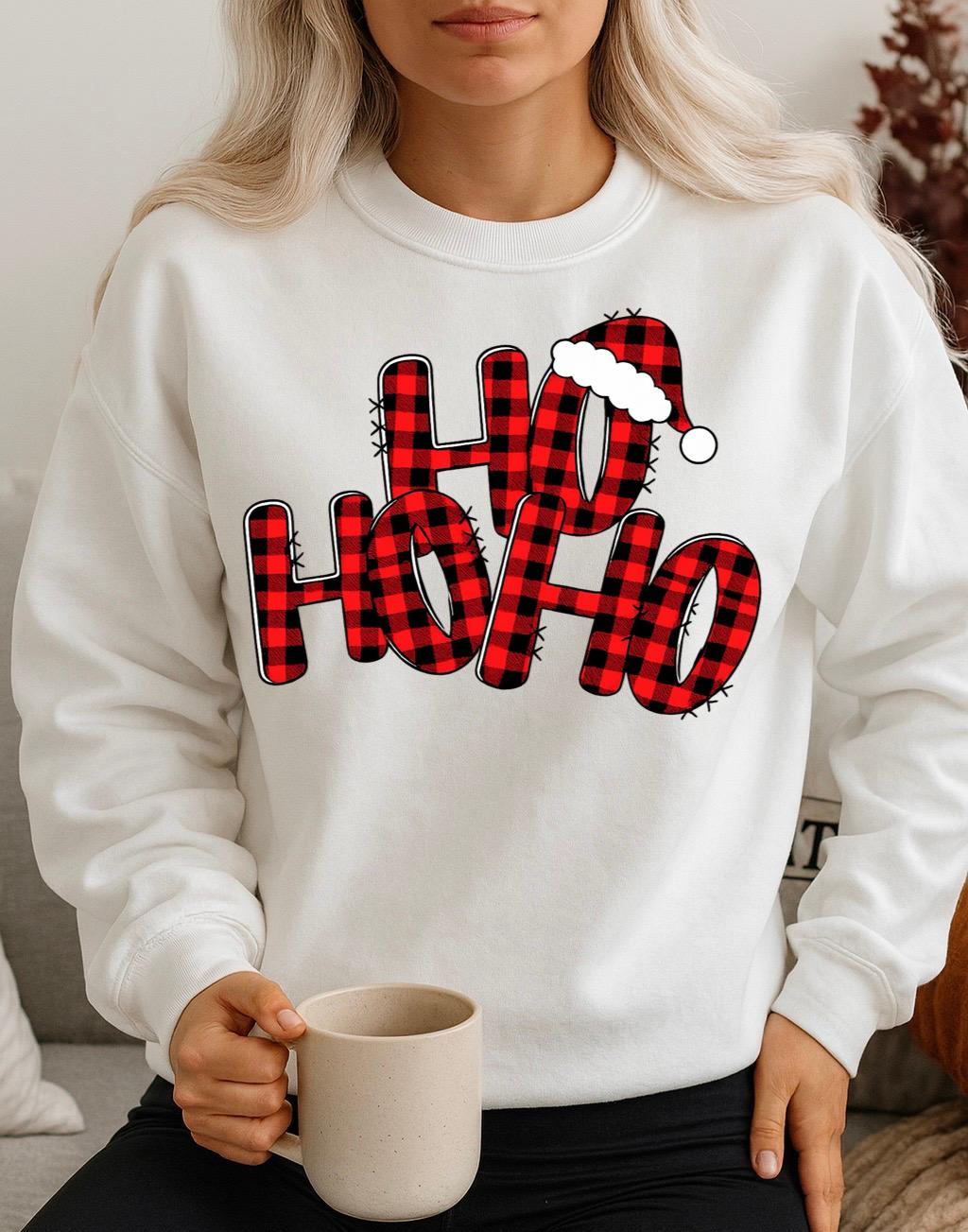 Bluza alba din bumbac 100% HoHoHo