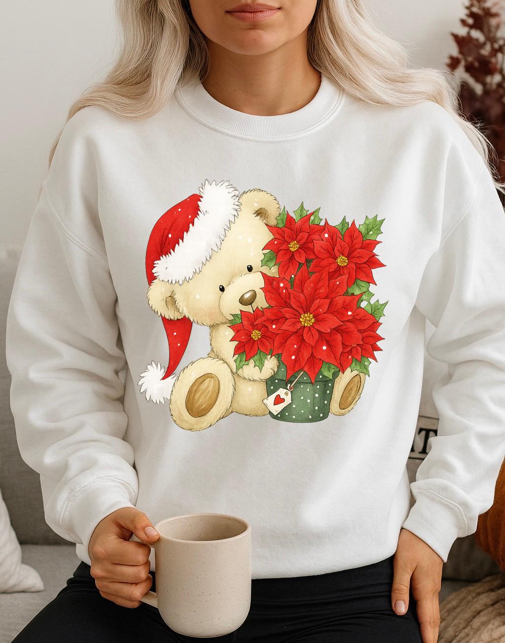 Bluza alba din bumbac 100% Red 2