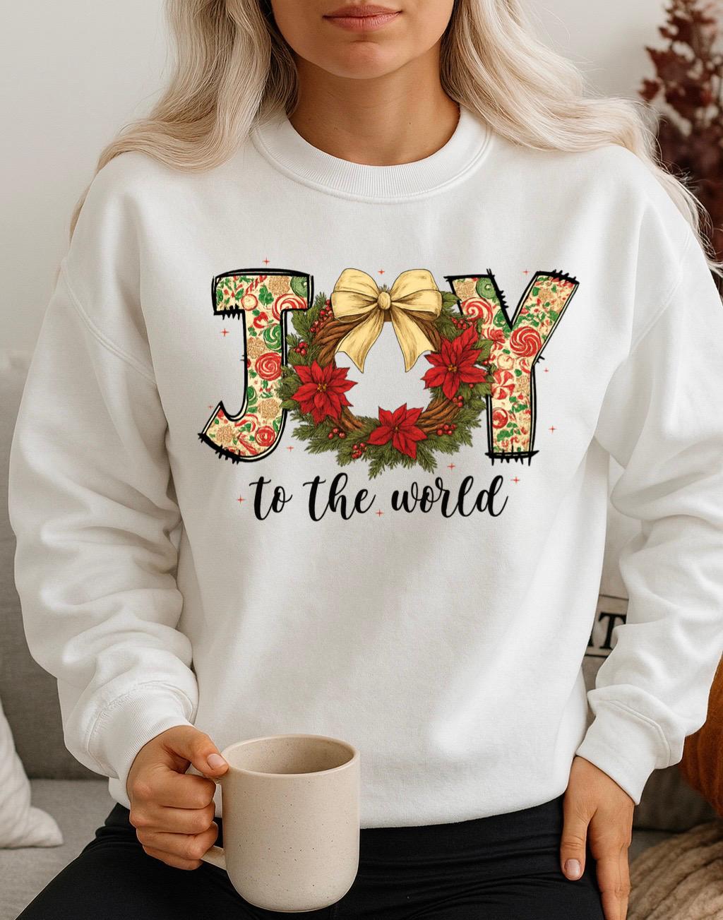 Bluza alba din bumbac 100% Joy