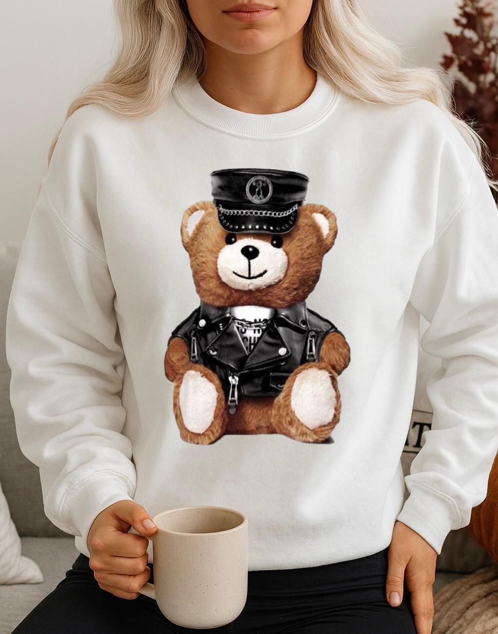 Bluza Alba Dama din Bumbac 100% Black Bear