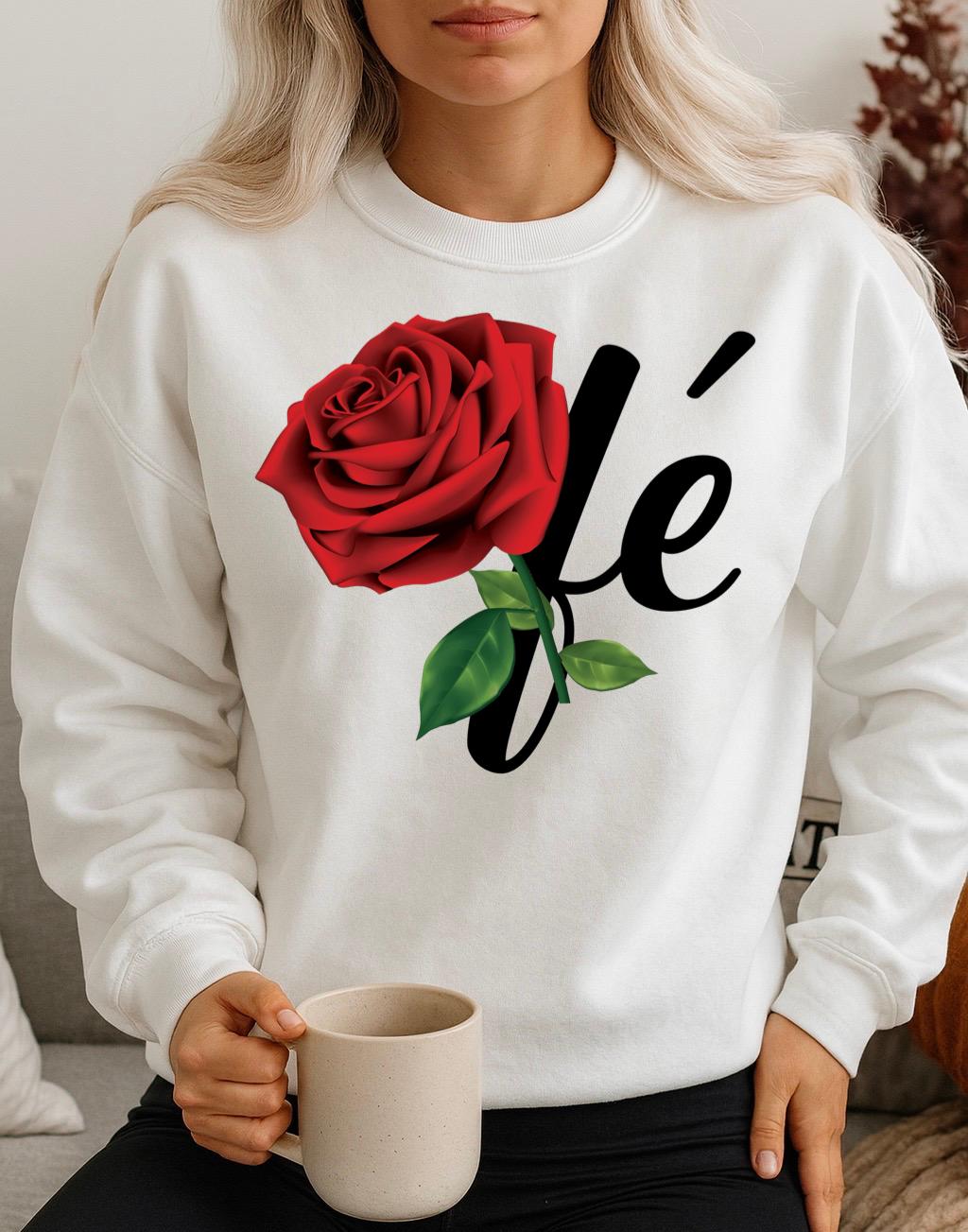 Bluza Alba Dama din Bumbac 100% Rose Red