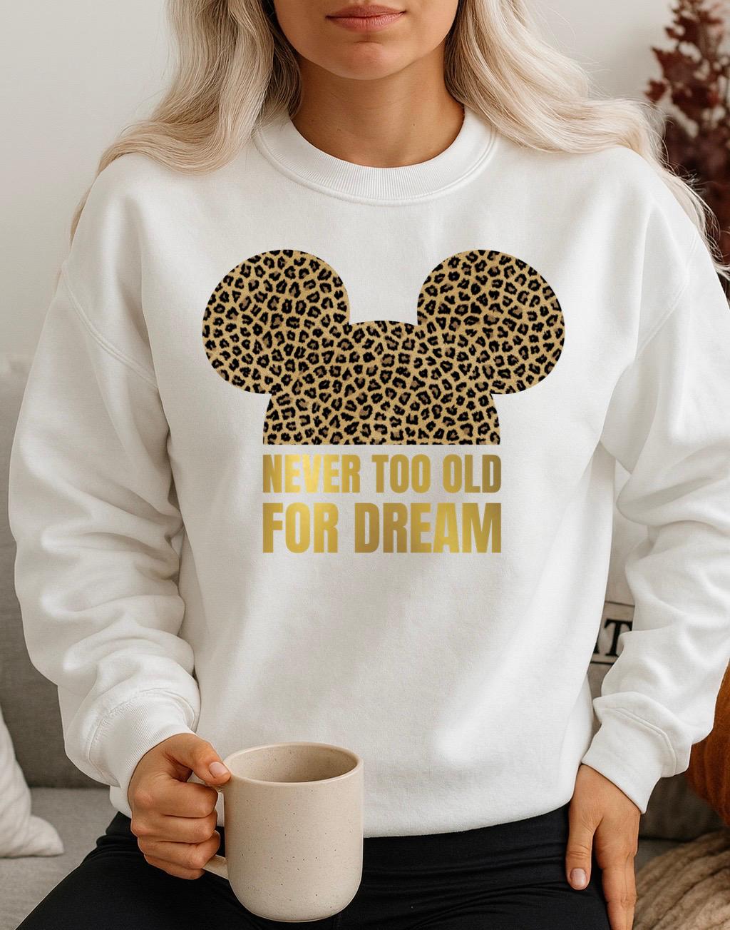 Bluza Alba Dama din Bumbac 100% Never Too Old