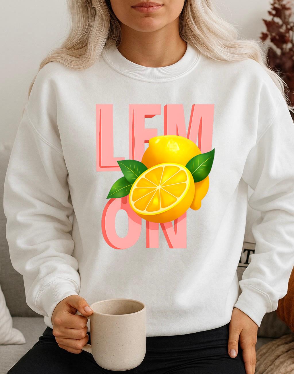 Bluza Alba Dama din Bumbac 100% Lemon