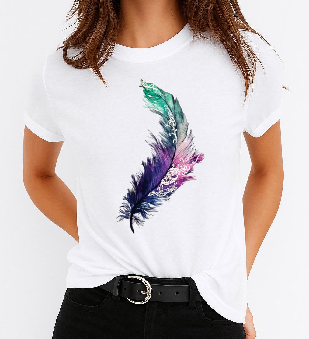 Tricou dama din bumbac 100% Art Color