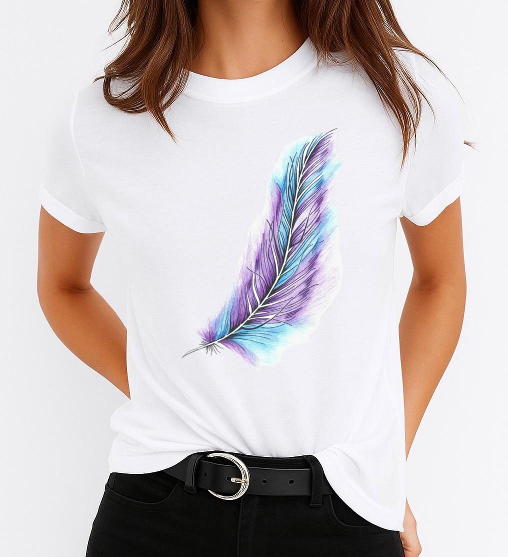 Tricou dama din bumbac 100% Art Color