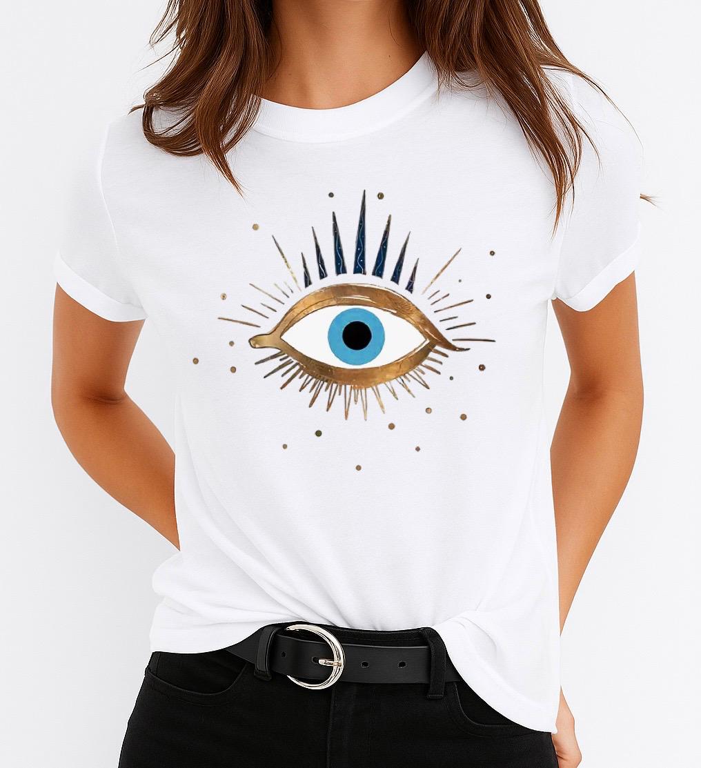 Tricou dama din bumbac 100% Nice Eye