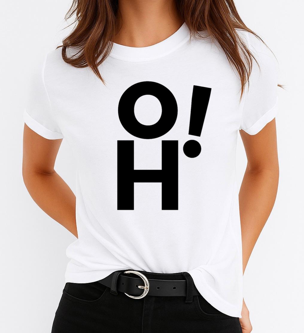 Tricou dama din bumbac 100% OH!