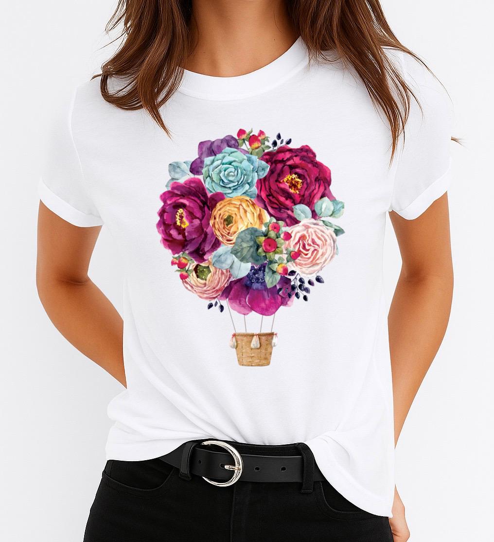 Tricou Dama Basket 5 – Bumbac 100%