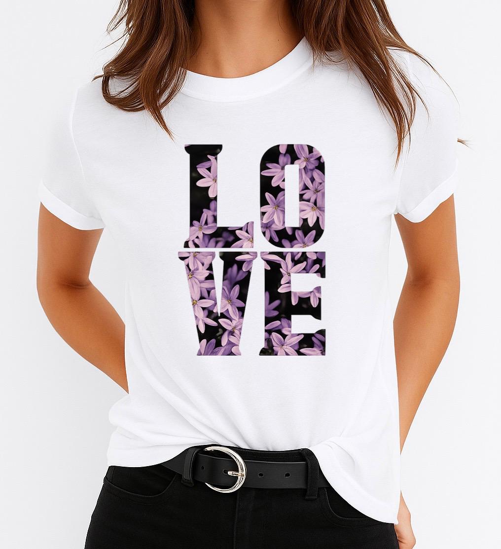 Tricou Dama LO VE 2 – Bumbac 100%