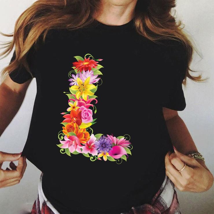 Tricou Dama N L – Bumbac 100%