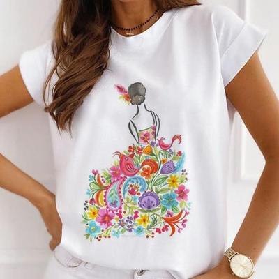 Tricou Multicolor Dress (6709197373624)