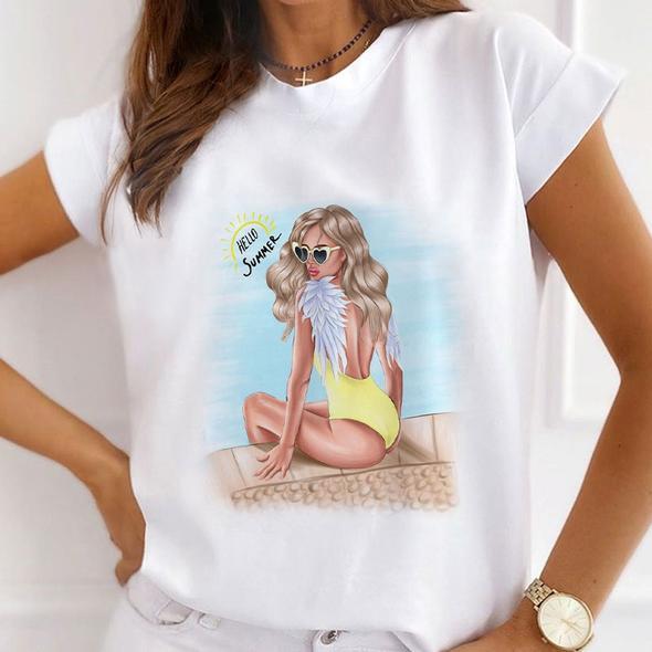 Tricou Hello Summer 2 (6895394586808)