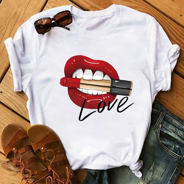 Tricou Love Lips (6584291164344)
