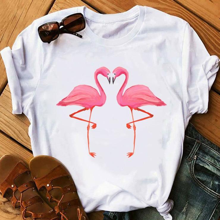 Tricou Dama 2 Flamingo - MonCherie