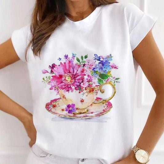Tricou flowers cup (6584005492920)