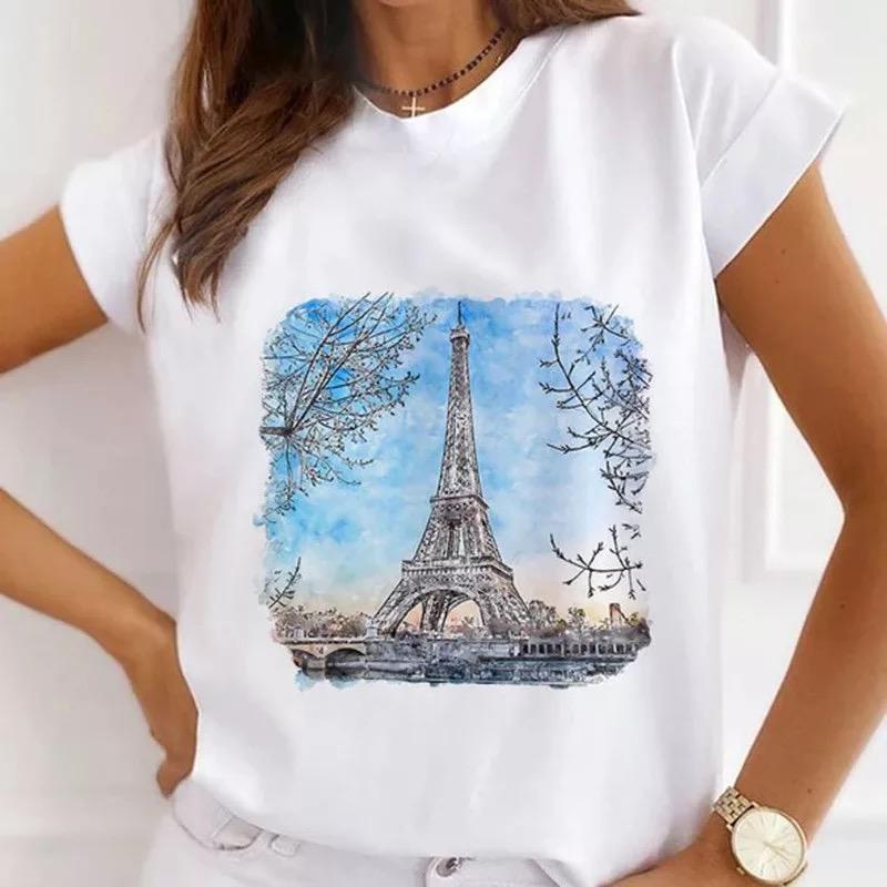 Tricou Paris Blue (6743790649528)