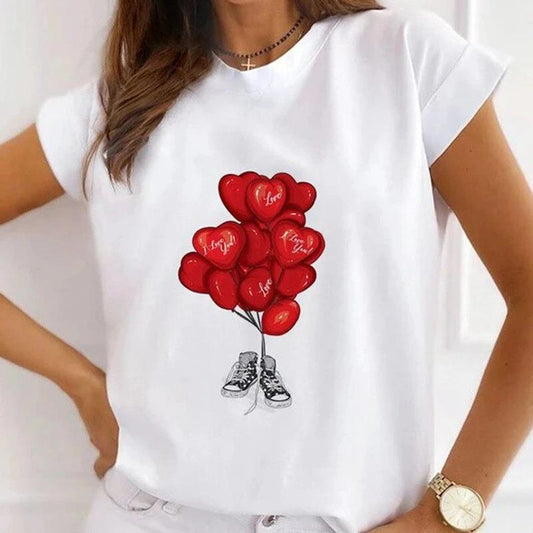 Tricou Red Ballons (6892610715832)